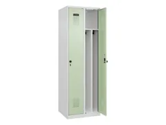 locker voor scheiding van kleding,HxBxD 1850x600x500mm,2vak