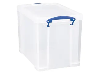 Hangmappenkoffer Opbergdoos 19 Liter Transparant - 5