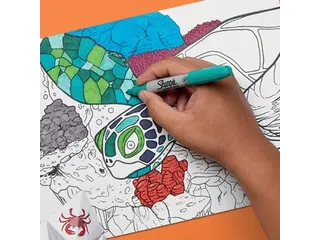 Permanente Marker, Fijn, Blister Van 18 Assorti - 6