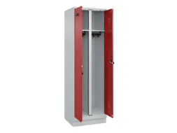 locker voor scheiding van kleding,HxBxD 1950x600x500mm,2vak