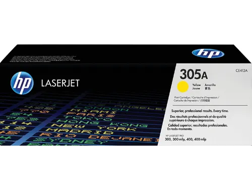 HP CE412A 305A Toner Geel Originele Tonercartridge