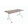 Schaffenburg Klaptafel 180x80cm Blad Havana Kersen 25mm Frame Wit