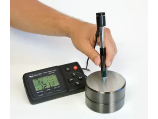 Leeb-hardheidsmeter,behuizing kunststof,weegeenheid HL,HRC,HB,HRB,HV - 2