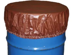 Afdekhoes V. Vaten Pe Folie Elastiek Ø 600Mm Bruin