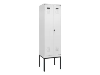 PBM-locker,HxBxD 2120x600x500mm,2vak,vak B 300mm,draaigrendel - 2