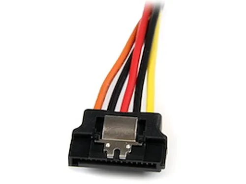 15cm vastklikkende SATA voeding-Y-splitterkabeladapter M/F