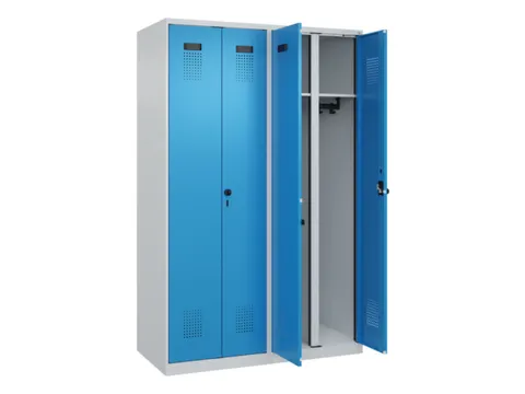 locker voor scheiding van kleding,HxBxD 1850x1200x500mm,4vak