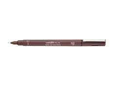 Fineliner Uni-ball Pin 0.1mm sepia