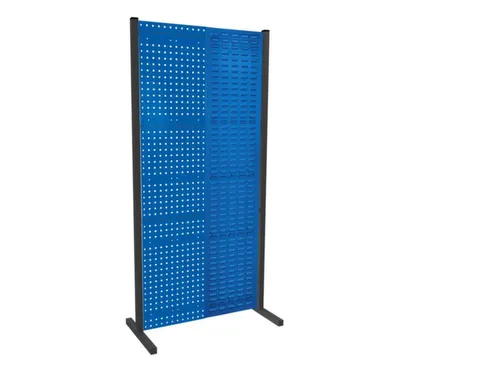 scheidingswand van geperforeerde/sleufplaat,enkel veld,HxB 2000x1000mm