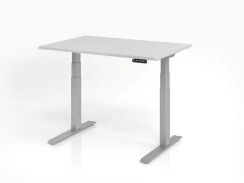 bureau assis-debout à régl. de haut. élec. HxlxP 640-1290x1200x800m