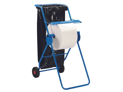 Kimberly-Clark Professional 61150 poetsdoek dispenser mobiel blauw
