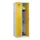 locker,HxBxD 1850x600x500mm,2vak,vak B 300mm,cil.-slot,staand op vloer