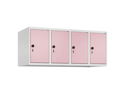 opzetkast,v. locker,4vak.,vak B 300mm,HxBxD 500x1200x500mm