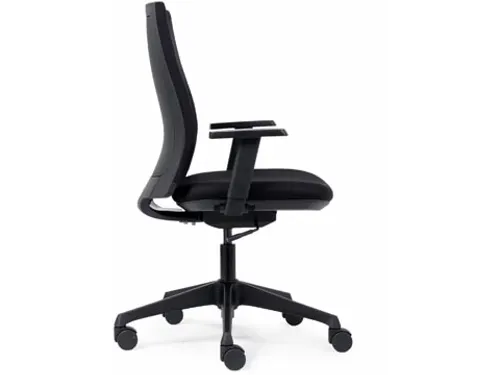 bureaustoel Canillo, stoffen rug