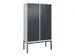 locker voor scheiding van kleding,HxBxD 2120x1200x500mm,4vak