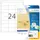 HERMA 4681 Transparante folie-etiketten Mat A4 66x33,8mm 600 stuks