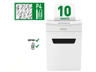 Papiervernietiger Leitz IQ Protect Premium 10X P-4 snippers - 3