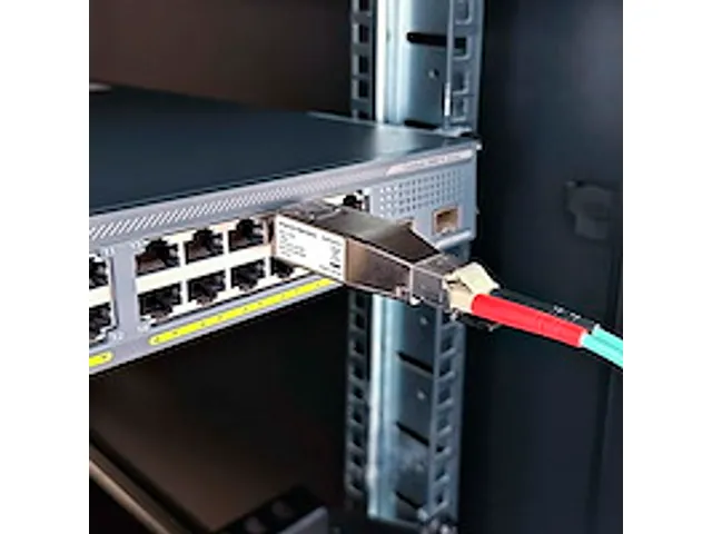 Gigabit Glasvezel naar RJ45 Ethernet Media Converter Dongle