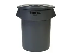 container universel 208l HxØ 840x675mm corps PE gris