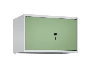 opzetkast,v. locker,2vak.,vak B 400mm,HxBxD 500x800x500mm,vleugeldeur - 1