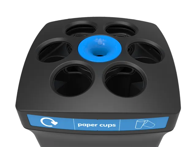 Bekerbak Envirocupxl Paper Cups Zwart Blauw