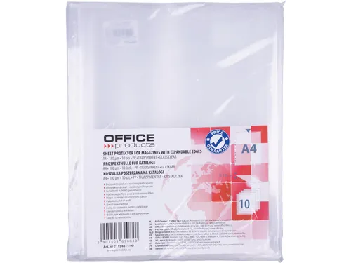 Office Products harmonica showtas A4 PP 180 micron glashelder