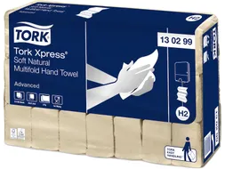 Tork 130299 Xpress H2 Soft Natural Multifold Handdoek 2-laags 3780 stu