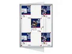 Vitrine Binnen 9xa4 Schrijfbord Hxbxd 730x980x35mm