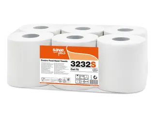 Poetspapier Celtex Save Centerfeed Midi 2-laags wit 108 meter krimp a - 1