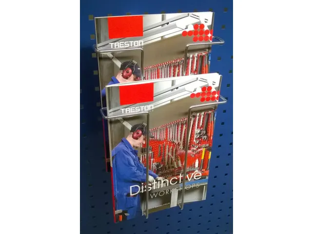 Documenthouder Voor Geperforeerde Wand H X B X D 465x 240x 70mm