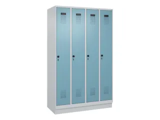 locker voor scheiding van kleding,HxBxD 1950x1200x500mm,4vak - 2