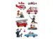 papieretiket Z-design Kids pakje a 3 vel brandweer/politie