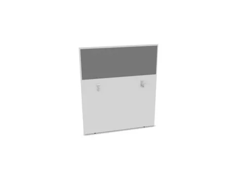 cache de banque d'accueil p. table de bureau Bl-blanc BN8078-gris