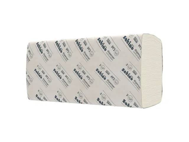 Satino 277330 Handdoekjes Z-vouw 100% recycled 2-laags 25x150 Vel
