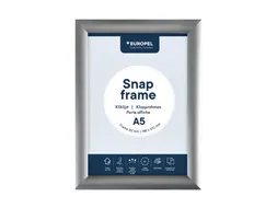 Europel Kliklijst Premium A5 25mm Zilver