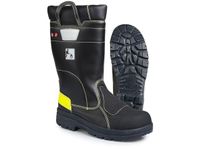 Veiligheidsschoen 4768 Fire, Maat 44 CI F2A SRA Zwart Leder