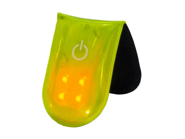 Magnetlight Lamp 4 Rode Leds Magneetsluiting Met Batterij