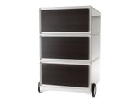 mobiel ladeblok HxBxD 642x390x436mm romp wit front zijwand