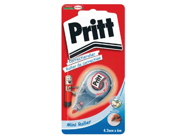 Correctieroller Pritt Mini roller 4.2mmx7m op blister