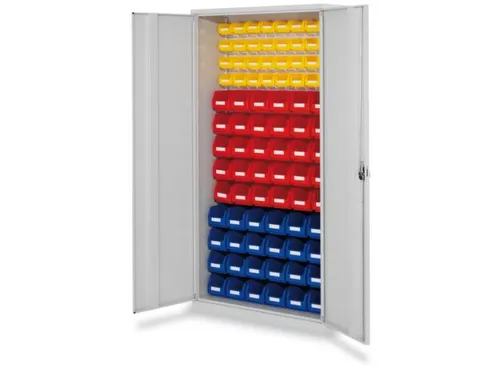Bakkenkast Staalplaat 1950x1000x410mm Deuren Staalplaat