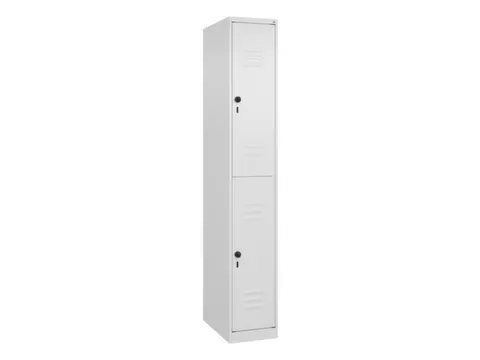 dubbeldekse locker,HxBxD 1850x300x500mm,1x2vak.,vak B 300mm