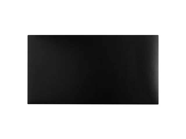 Onderlegger PU 35x60cm zwart/rood