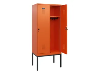 schoollocker,HxBxD 1950x800x500mm,2vak,vak B 400mm,draaigrendel - 1
