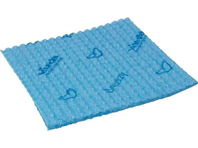 Vileda Breazy semi-disposable Microvezeldoek Blauw 35x36cm pak à 25st