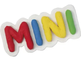 Kinderklei Eberhard Faber basic set 4 bekers á 50gr. Wit, geel,rood, - 6