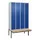 locker voor scheiding van kleding,HxBxD 2120x1200x815mm,4vak