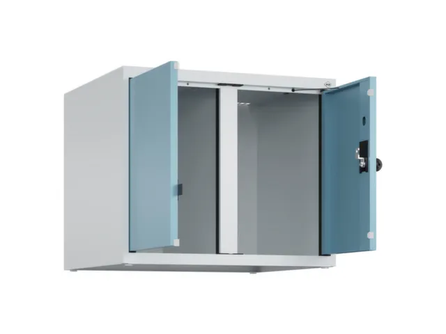 opzetkast,v. locker voor scheiding van kleding,2vak.,vak B 300mm