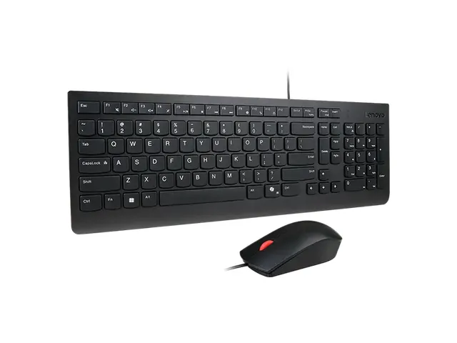 Lenovo 4X31R64404 Toetsenbord en Muis Bedraad, USB, AZERTY
