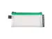 Pochette à fermeture éclair en plastique souple - Couleurs assorties