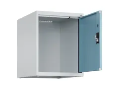 opzetkast,v. locker,1vak.,vak B 400mm,HxBxD 500x400x500mm,cilinderslot
